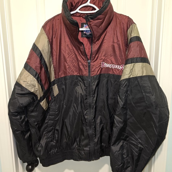 Phenom Other - Vintage 90s NFL Tampa Bay Buccaneers Game Day Phenom Jacket Mens XL Full Zip